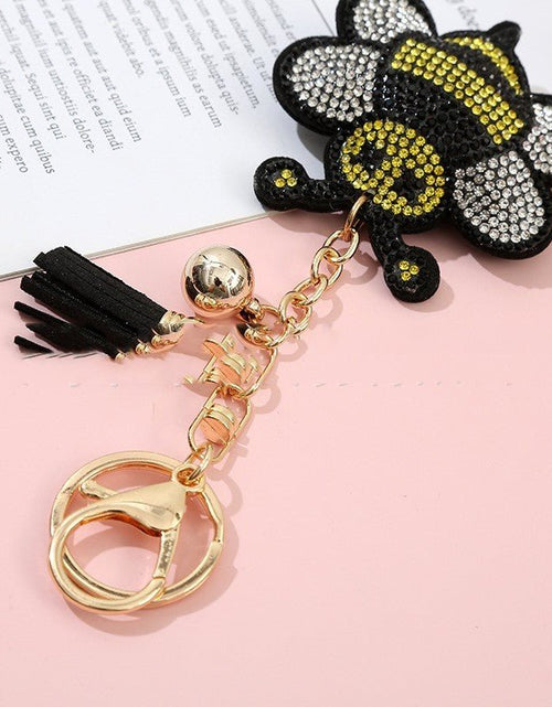 Load image into Gallery viewer, Cute Car Crystal Key Accessories 2668south
