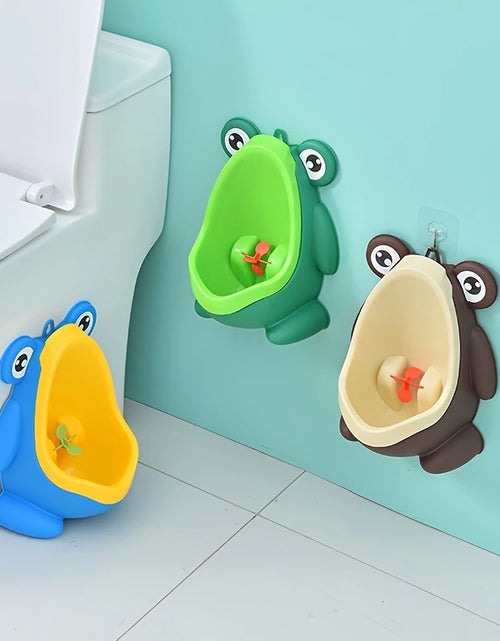 Load image into Gallery viewer, Cute Frog Potty Training Urinal Boy with Fun Aiming Target, Toilet Urinal Trainer, Children Stand Vertical Pee Infant Toddler 2668south
