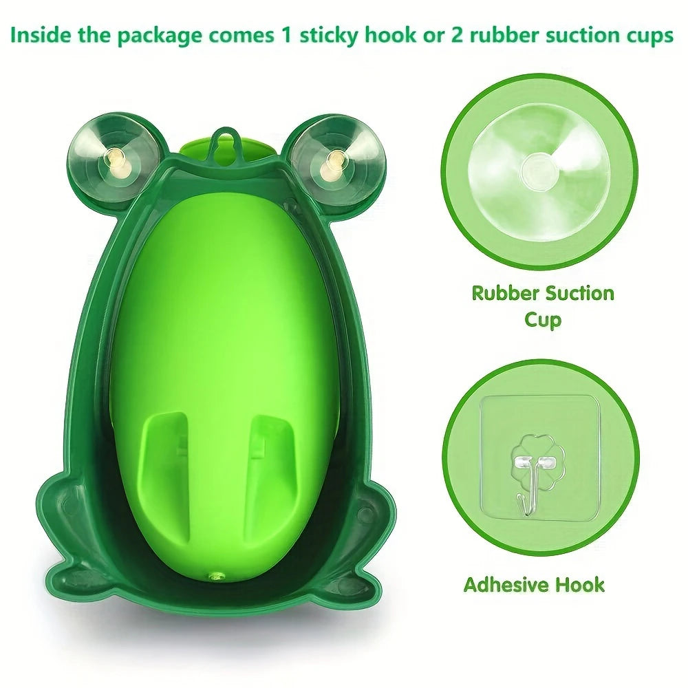 Cute Frog Potty Training Urinal Boy with Fun Aiming Target, Toilet Urinal Trainer, Children Stand Vertical Pee Infant Toddler 2668south