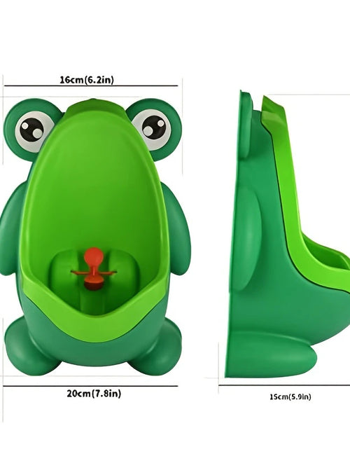 Load image into Gallery viewer, Cute Frog Potty Training Urinal Boy with Fun Aiming Target, Toilet Urinal Trainer, Children Stand Vertical Pee Infant Toddler 2668south
