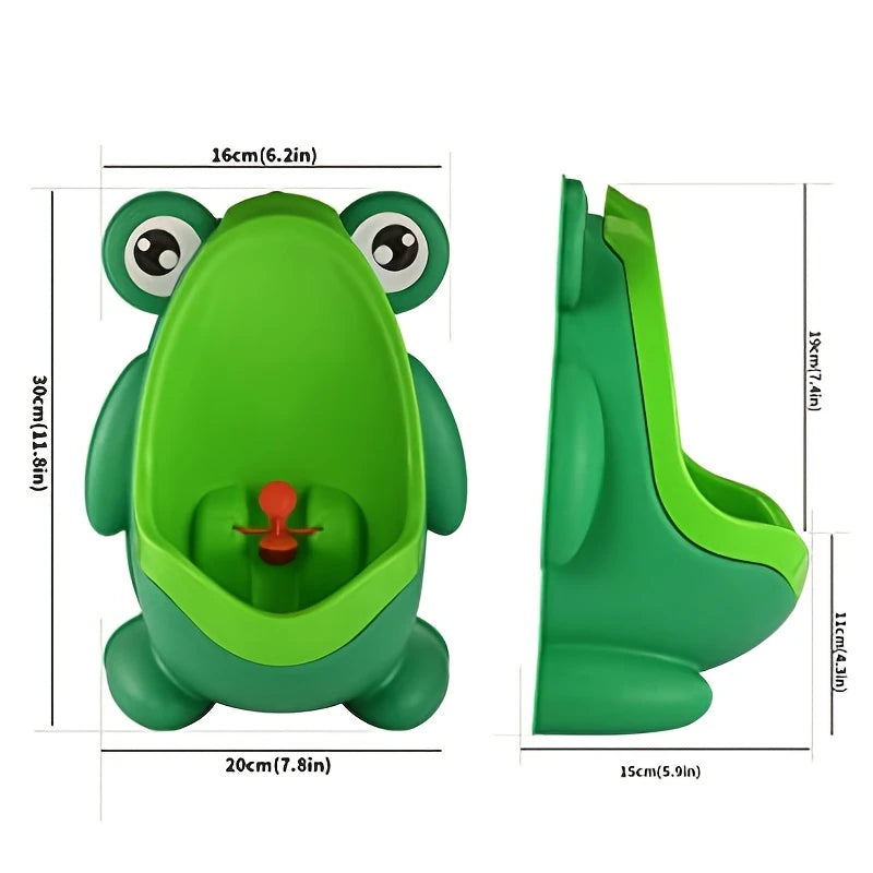 Cute Frog Potty Training Urinal Boy with Fun Aiming Target, Toilet Urinal Trainer, Children Stand Vertical Pee Infant Toddler 2668south