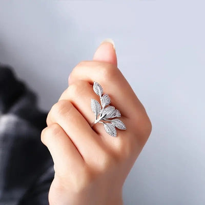 Decorative Zircon Fashion Ring Female Exaggerated 2668south