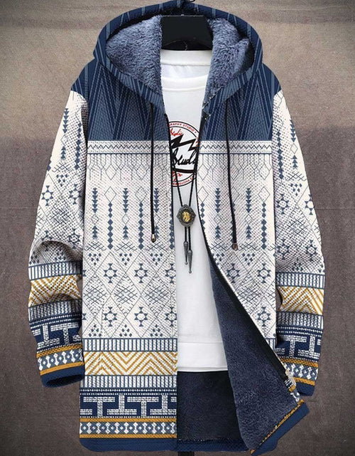 Load image into Gallery viewer, Digital Printing Zipper Hooded Cotton Jacket 2668south
