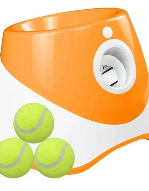 Load image into Gallery viewer, Dog Tennis Launcher Automatic Pet Dogs Chase Toy Mini Tennis Throwing Pinball Machine Fun Interactive Throw Rechargable Catapult 2668south
