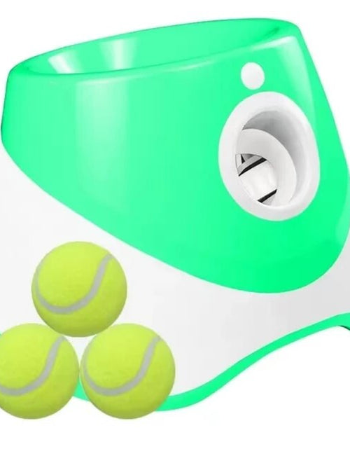 Load image into Gallery viewer, Dog Tennis Launcher Automatic Pet Dogs Chase Toy Mini Tennis Throwing Pinball Machine Fun Interactive Throw Rechargable Catapult 2668south
