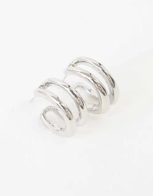 Load image into Gallery viewer, Double Hoop Earrings 2668south
