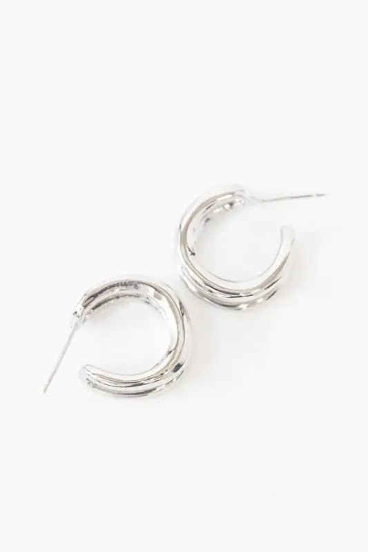 Double Hoop Earrings 2668south