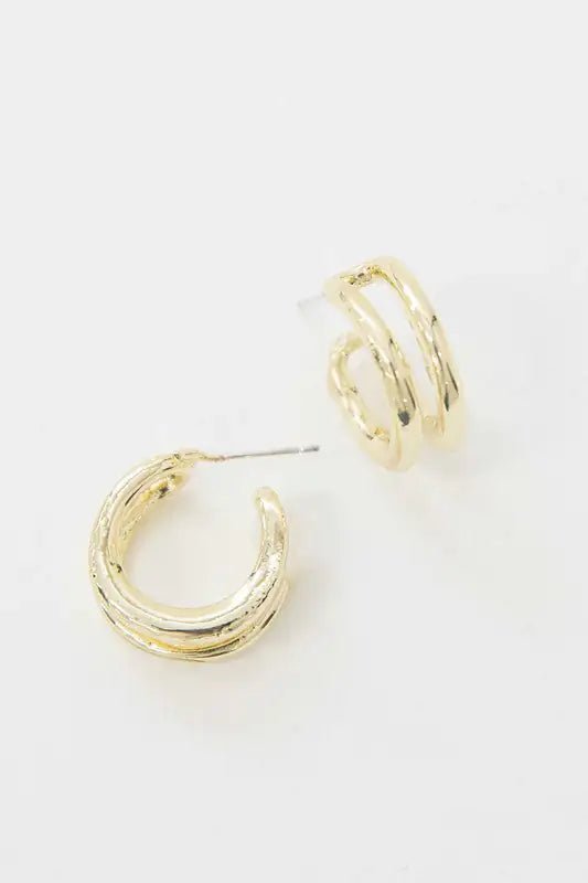 Double Hoop Earrings 2668south