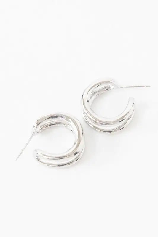 Double Hoop Earrings 2668south