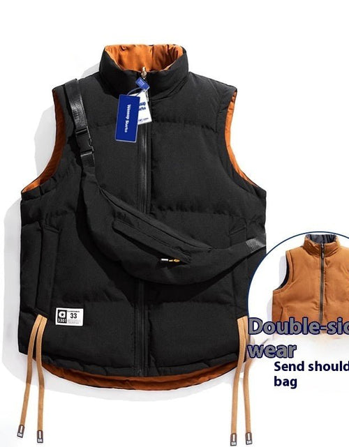 Load image into Gallery viewer, Double-sided Couple Cotton Vest Men And Women 2668south
