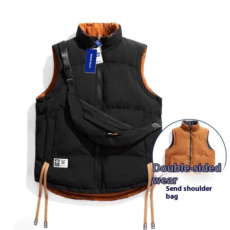 Double-sided Couple Cotton Vest Men And Women 2668south