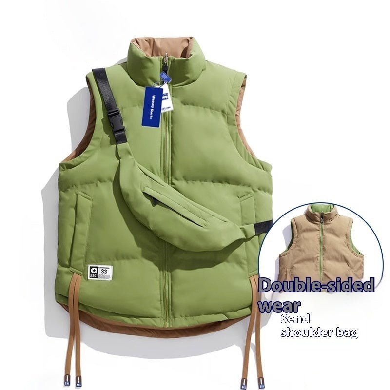 Double-sided Couple Cotton Vest Men And Women 2668south