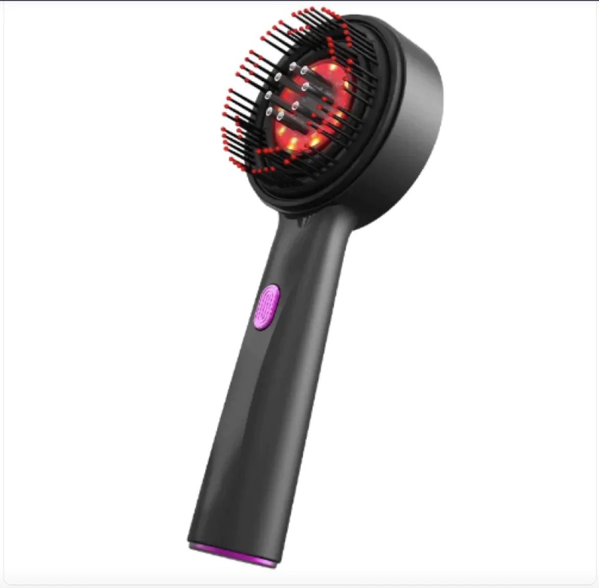 Electric Scalp Massage Comb – Red Light Therapy, Anti-Slip, Multi-Functional Hair Care Tool 2668south