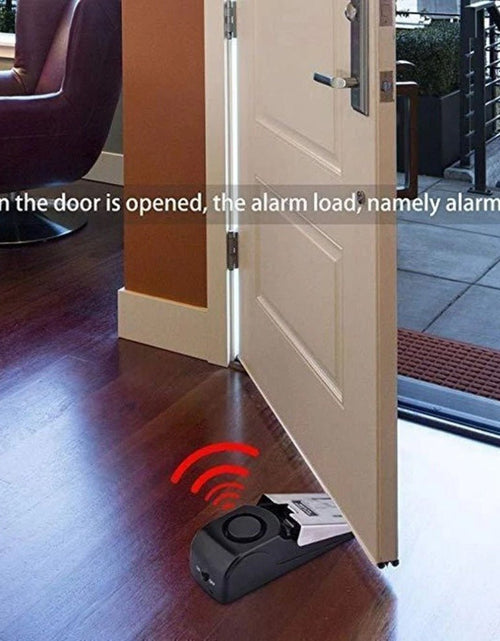 Load image into Gallery viewer, Electronic Burglar Alarm Intelligent Home Security Wedge Door Stop Alarm System Device Hotel Intruder Alert Detection 2668south
