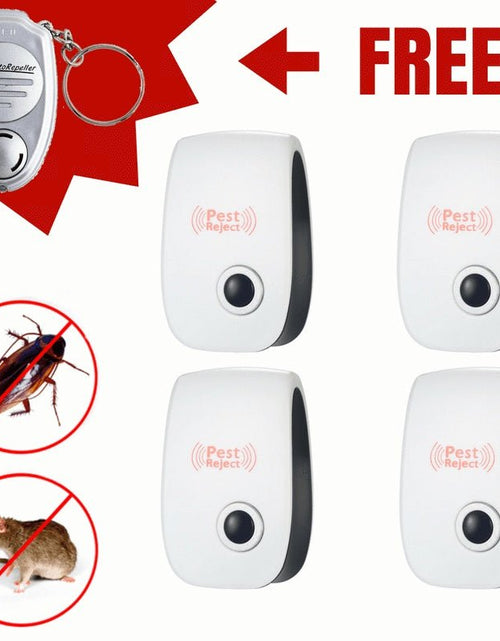 Load image into Gallery viewer, Electronic Ultrasonic Healthy Rechargeble Anti Mosquito Insect Pest Reject Mouse Repellent Repeller Practical Home EUUS Plug 2668south
