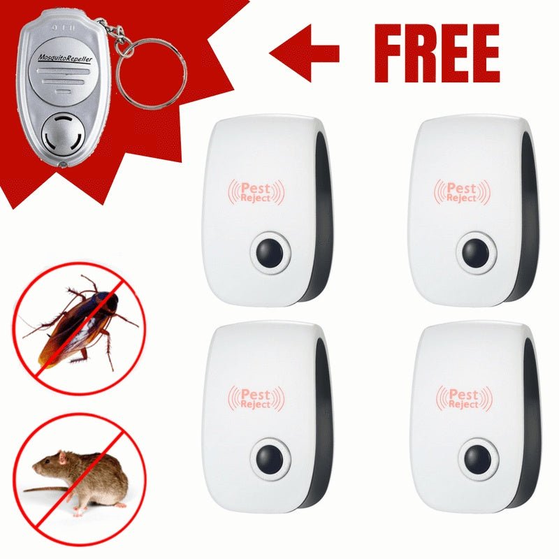 Electronic Ultrasonic Healthy Rechargeble Anti Mosquito Insect Pest Reject Mouse Repellent Repeller Practical Home EUUS Plug 2668south