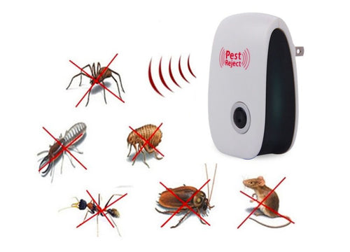 Load image into Gallery viewer, Electronic Ultrasonic Healthy Rechargeble Anti Mosquito Insect Pest Reject Mouse Repellent Repeller Practical Home EUUS Plug 2668south
