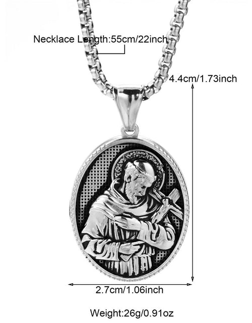 Load image into Gallery viewer, European And American Fashion Style Personalized Pendant Necklace Men&#39;s Cross 2668south
