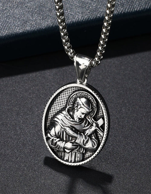 Load image into Gallery viewer, European And American Fashion Style Personalized Pendant Necklace Men&#39;s Cross 2668south
