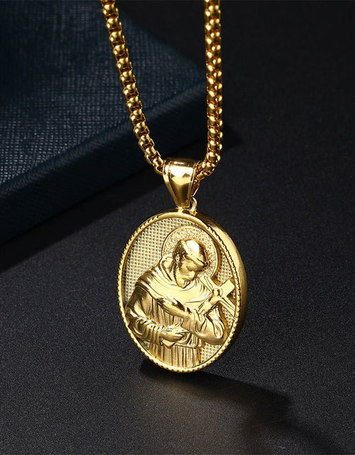 Load image into Gallery viewer, European And American Fashion Style Personalized Pendant Necklace Men&#39;s Cross 2668south
