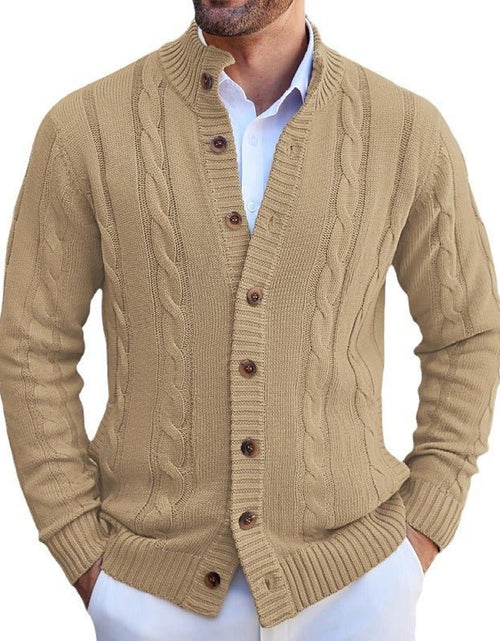 Load image into Gallery viewer, European And American Leisure Stand Collar Sweater Coat 2668south
