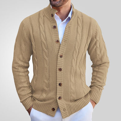 European And American Leisure Stand Collar Sweater Coat 2668south