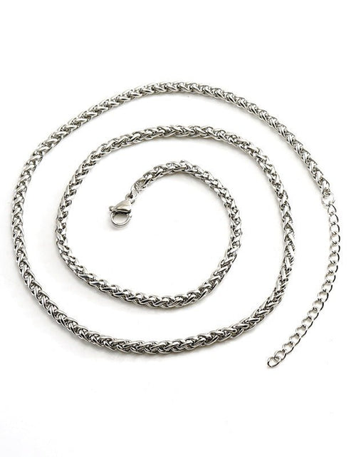 Load image into Gallery viewer, European And American Stainless Steel Necklace 18K Gold Keel Chain Necklace 2668south
