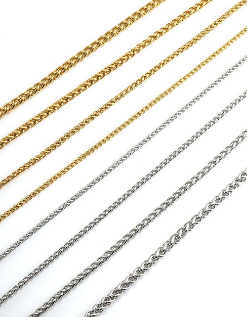 Load image into Gallery viewer, European And American Stainless Steel Necklace 18K Gold Keel Chain Necklace 2668south
