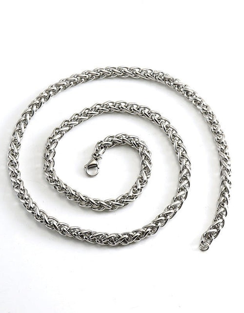 Load image into Gallery viewer, European And American Stainless Steel Necklace 18K Gold Keel Chain Necklace 2668south
