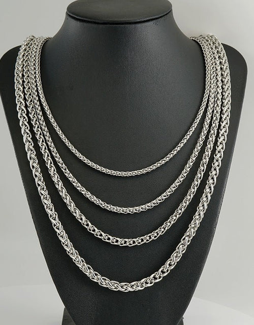 Load image into Gallery viewer, European And American Stainless Steel Necklace 18K Gold Keel Chain Necklace 2668south
