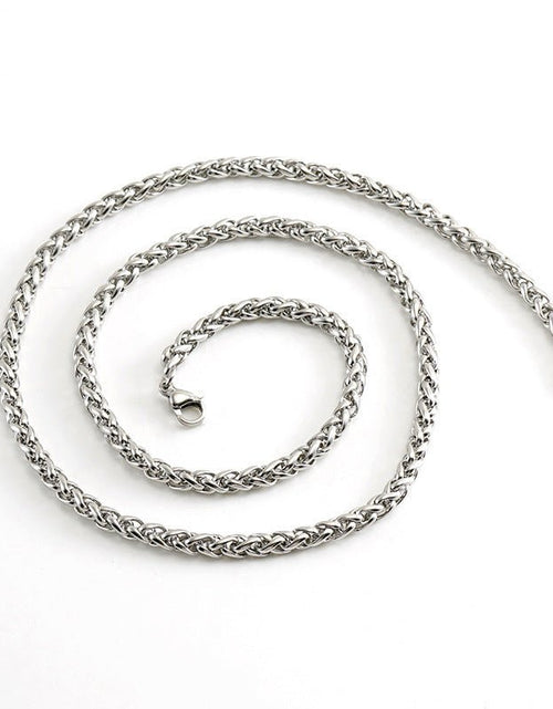 Load image into Gallery viewer, European And American Stainless Steel Necklace 18K Gold Keel Chain Necklace 2668south
