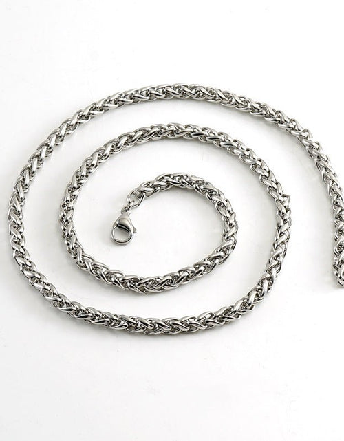 Load image into Gallery viewer, European And American Stainless Steel Necklace 18K Gold Keel Chain Necklace 2668south
