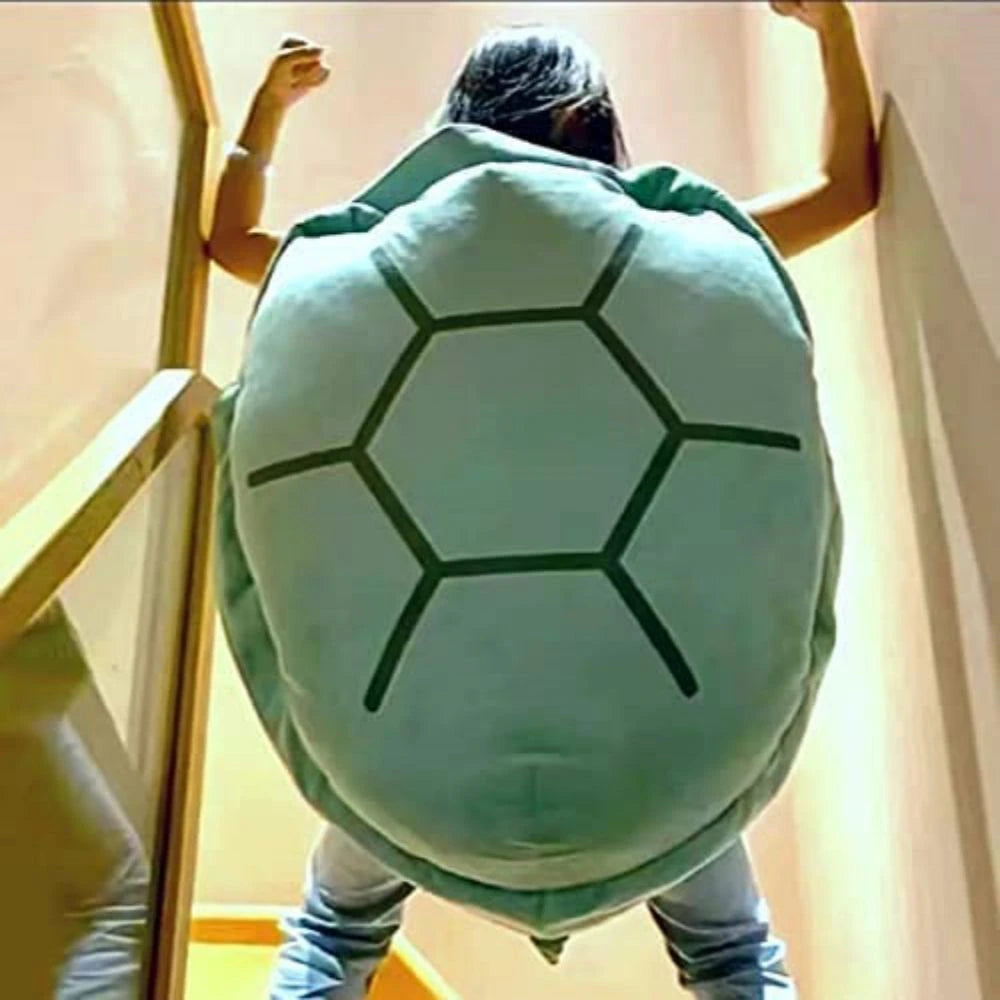 Extra Large Wearable Turtle Shell Pillows Weighted Stuffed Animal Costume Plush Toy Funny Dress Up, Gift for Kids Adults 2668south