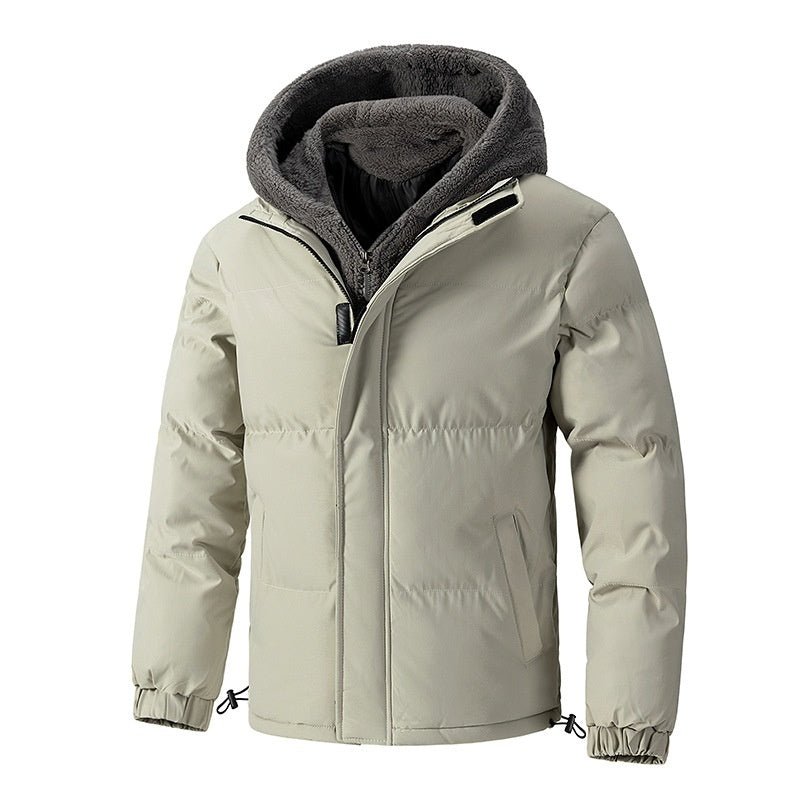 Fake Two Pieces Loose Padded Coat Men 2668south