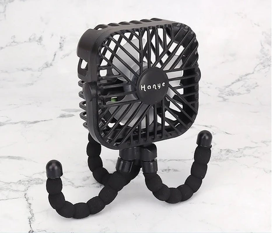 Fan for Cart Stroller Fan Portable Outdoor Fan Clip on for Baby 600Mah USB Rechargeable Handheld Electric Fan for Home 3 Speeds 2668south