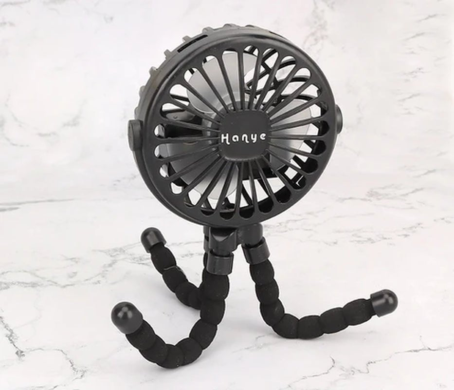 Fan for Cart Stroller Fan Portable Outdoor Fan Clip on for Baby 600Mah USB Rechargeable Handheld Electric Fan for Home 3 Speeds 2668south