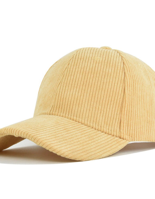 Load image into Gallery viewer, Fashion Corduroy All-matching Peaked Cap Men 2668south
