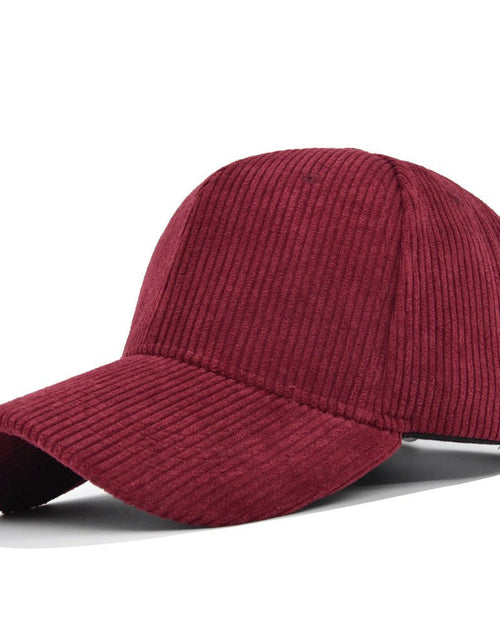 Load image into Gallery viewer, Fashion Corduroy All-matching Peaked Cap Men 2668south
