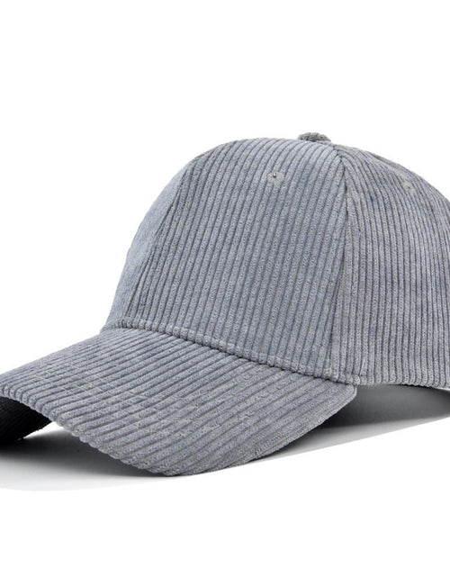 Load image into Gallery viewer, Fashion Corduroy All-matching Peaked Cap Men 2668south
