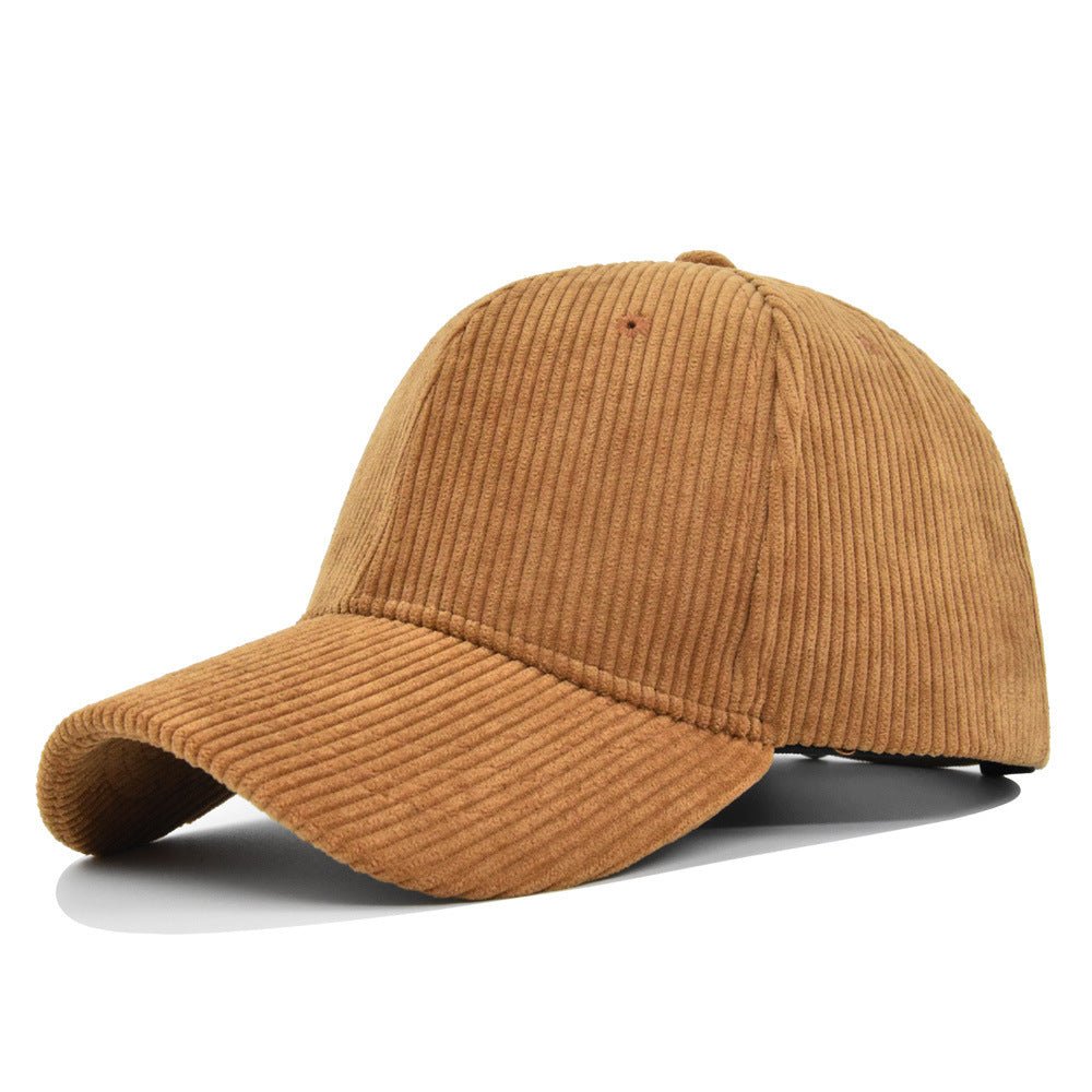 Fashion Corduroy All-matching Peaked Cap Men 2668south