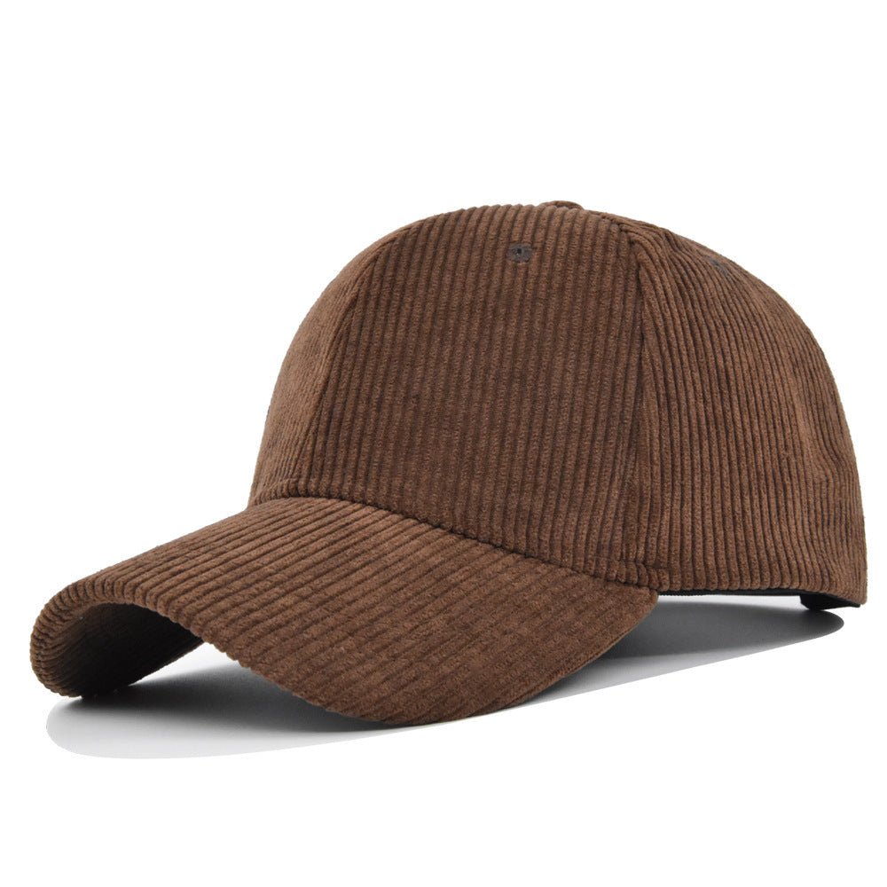 Fashion Corduroy All-matching Peaked Cap Men 2668south