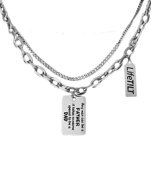 Load image into Gallery viewer, Fashion Double-layer Titanium Steel Necklace For Women 2668south
