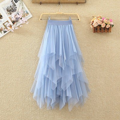 Load image into Gallery viewer, Fashion Irregular With Personality Tulle Skirt Women 2668south
