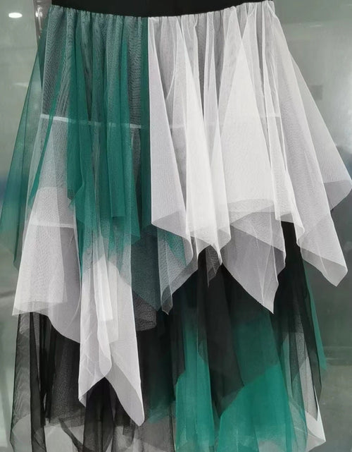 Load image into Gallery viewer, Fashion Irregular With Personality Tulle Skirt Women 2668south
