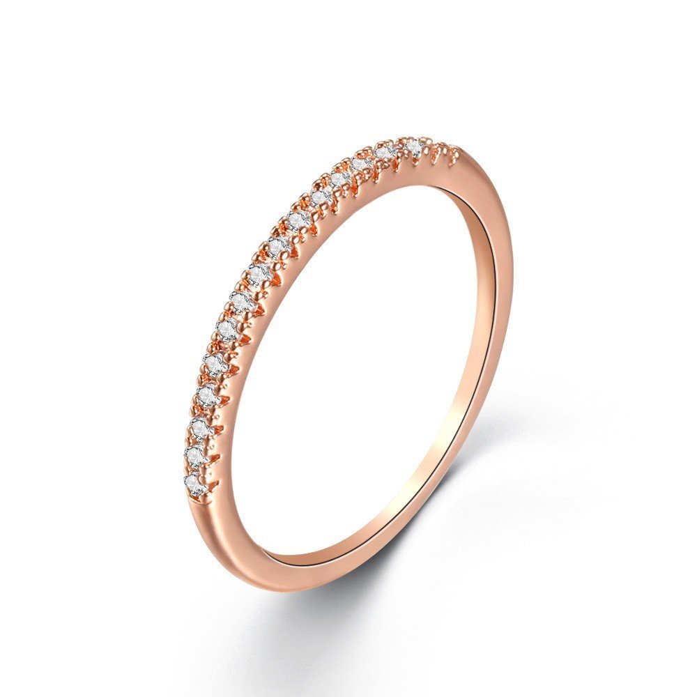 Fashion Micro-inlaid Zircon Ring Female Niche 2668south