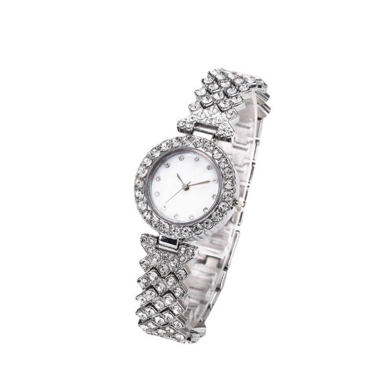 Fashion Simple Women's Quartz Watch Diamond Alloy 2668south