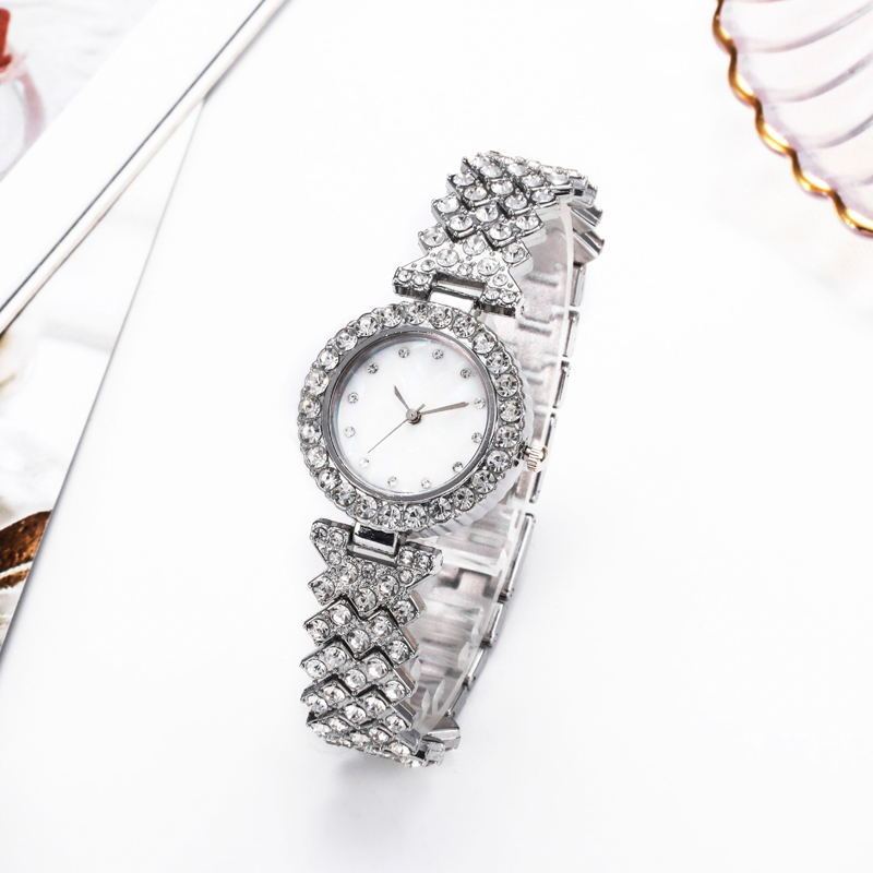 Fashion Simple Women's Quartz Watch Diamond Alloy 2668south