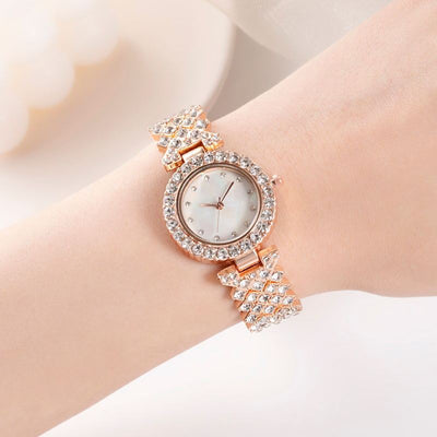 Fashion Simple Women's Quartz Watch Diamond Alloy 2668south