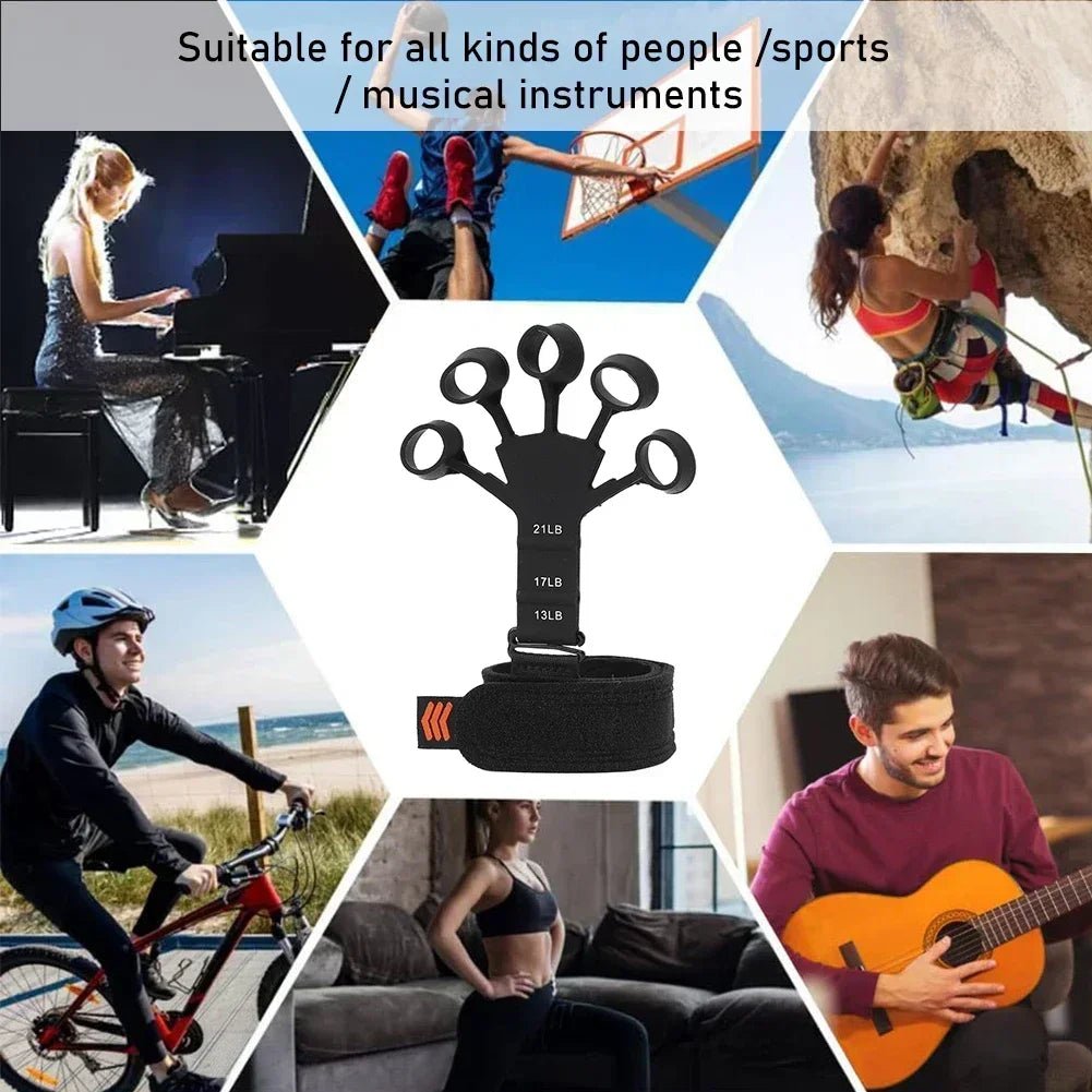 Finger Gripper Training and Exercise Patient Hand Strengthener Guitar Finger Flexion and Extension Training Device Trainning 2668south