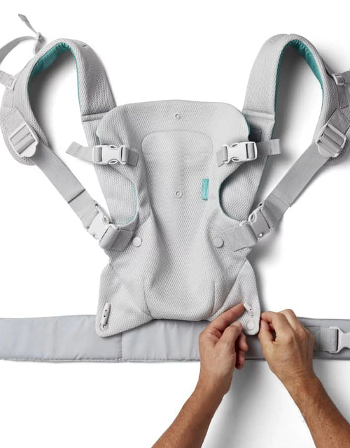 Load image into Gallery viewer, Flip 4-In-1 Convertible Light &amp; Airy Baby Carrier, 4-Position, 8-32Lb, White 2668south
